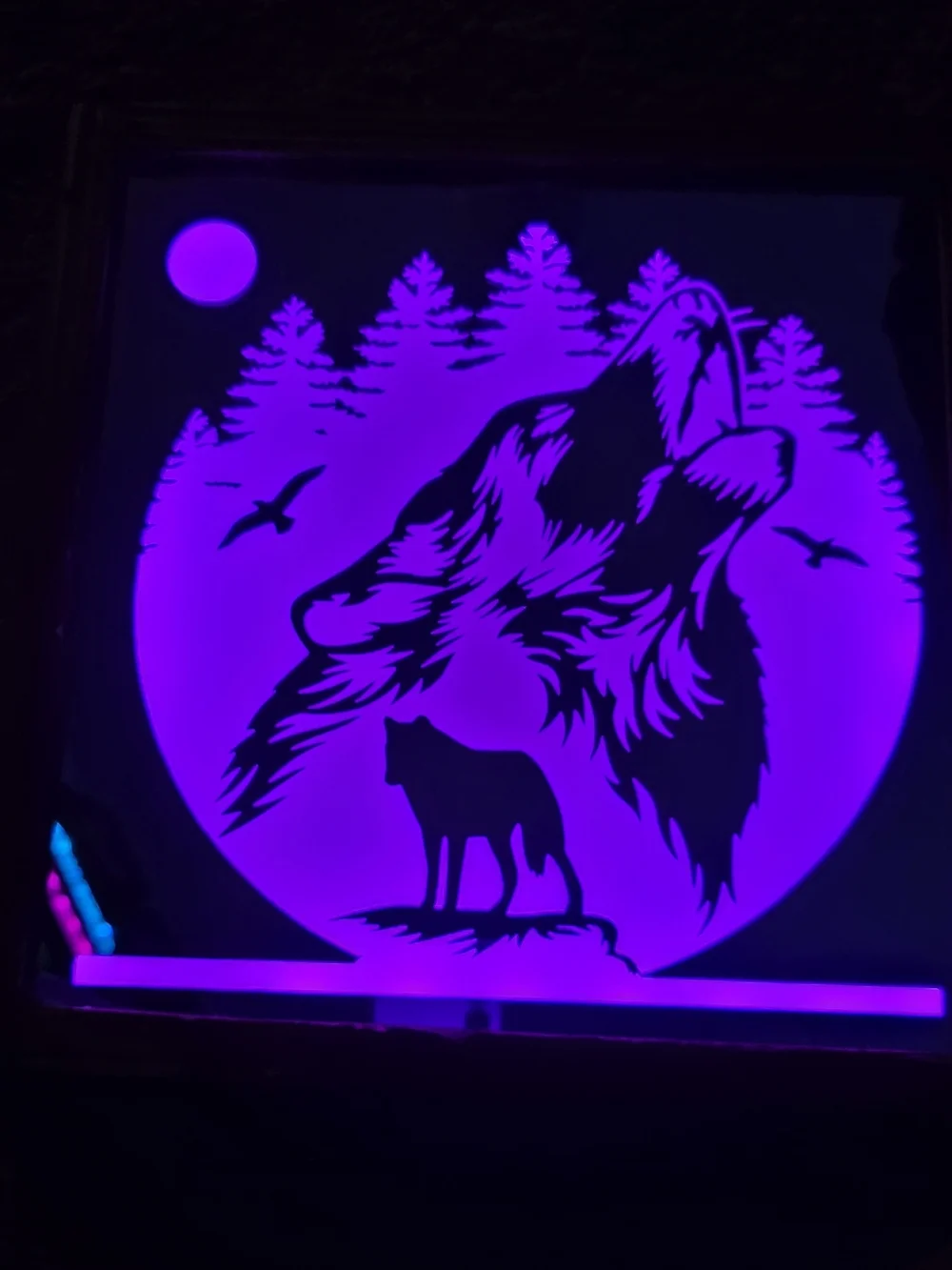 N/A etched lighted